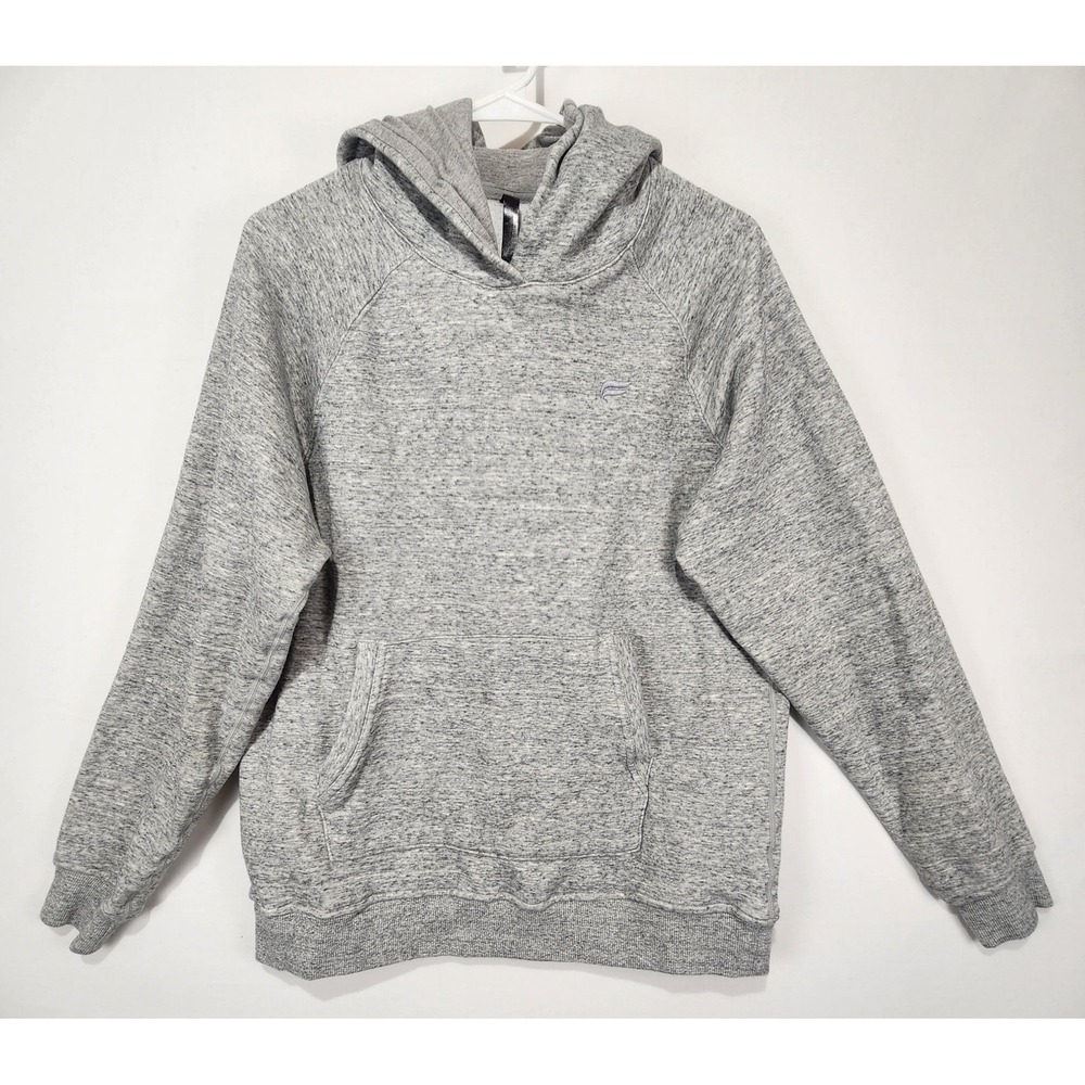 Fabletics Women's Sporty Workout Casual Hooded Sweatshirt Gray Size M